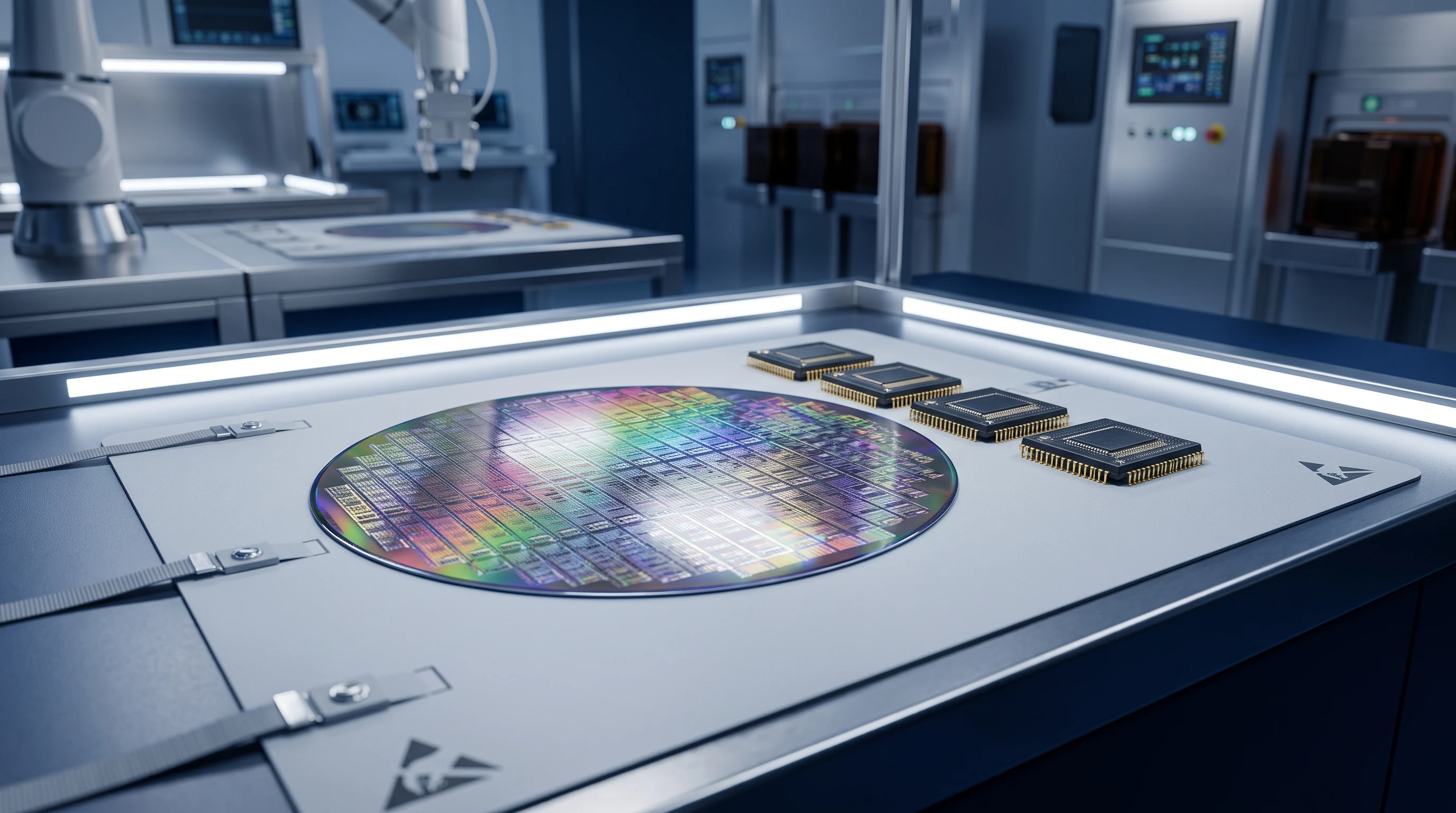 Macro view of electronic circuit boards