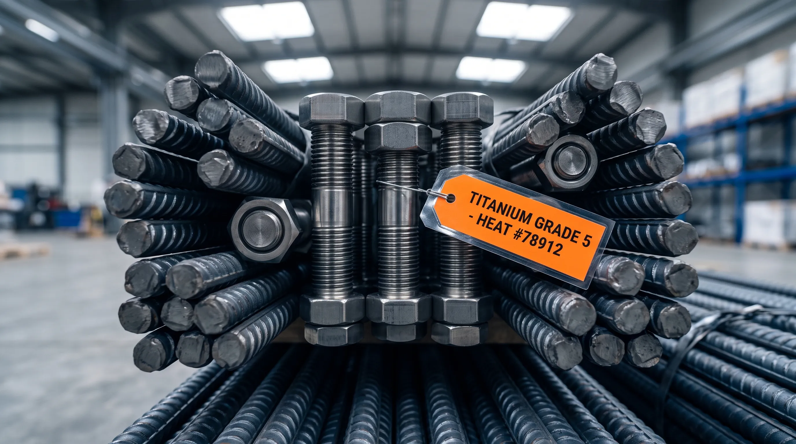 Industrial steel rebars